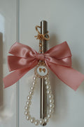 Pink Bow Bow Charm with Pendant